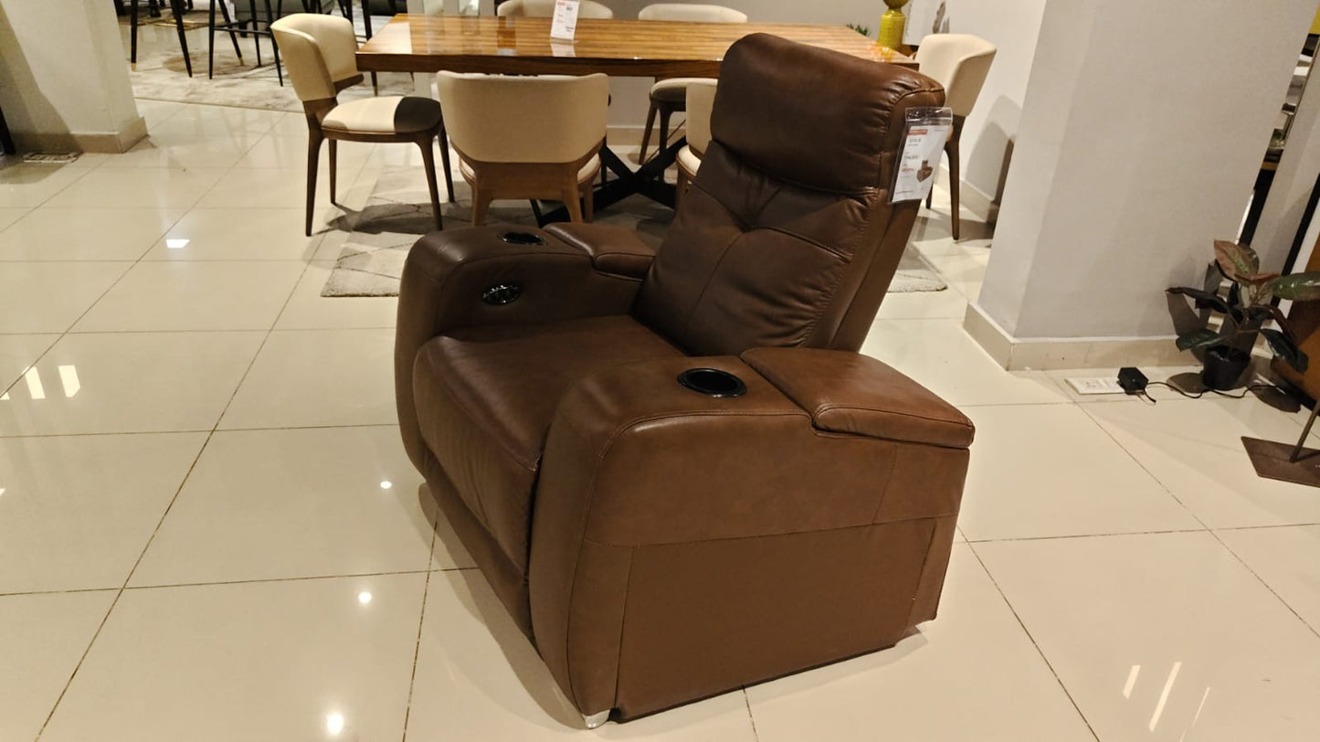 3374(2) - 1 SEATER RECLINER(ELECTRIC) - BLR WH