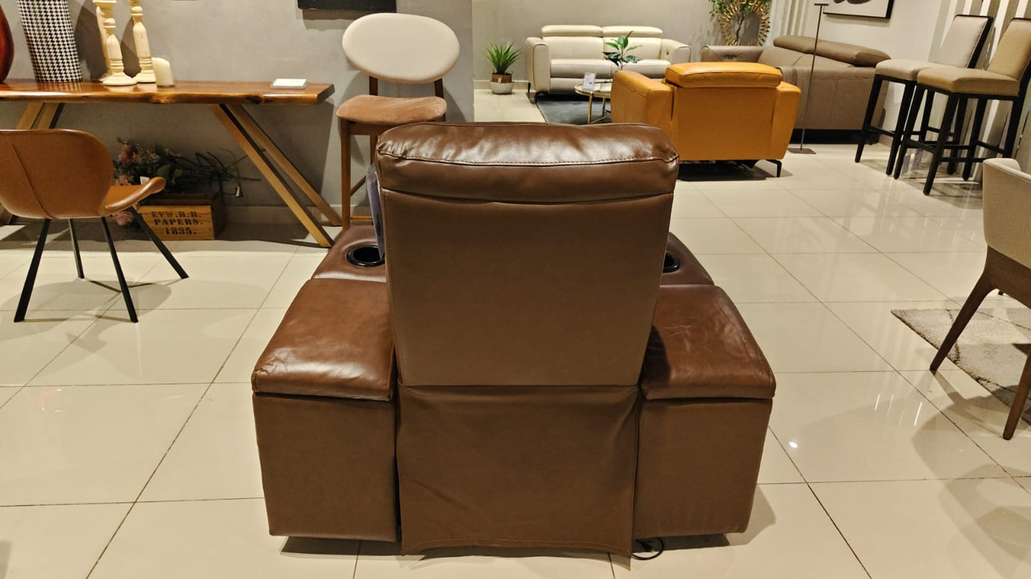 3374(2) - 1 SEATER RECLINER(ELECTRIC) - BLR WH