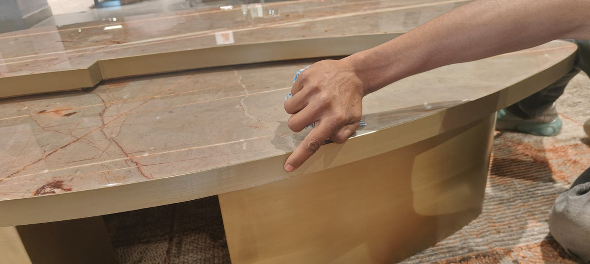 OVAL - COFFEE TABLE - IND DASH(BESPOKE)(DGD)