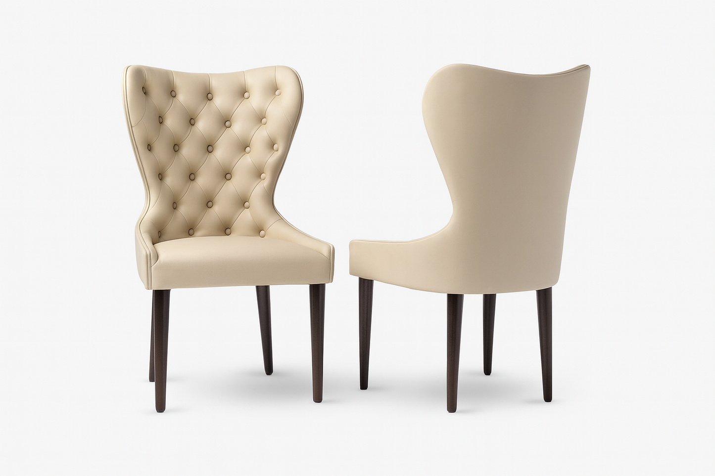 YS-N06(2) - DINING CHAIR - BLR WH