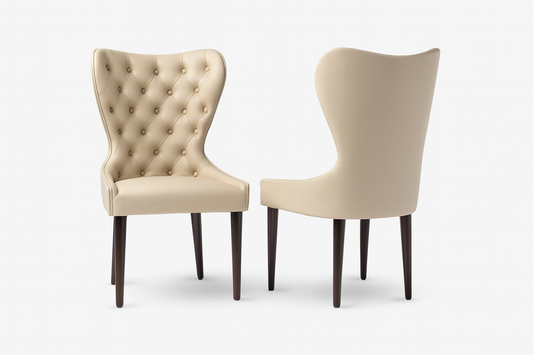 YS-N06(2) - DINING CHAIR - BLR WH