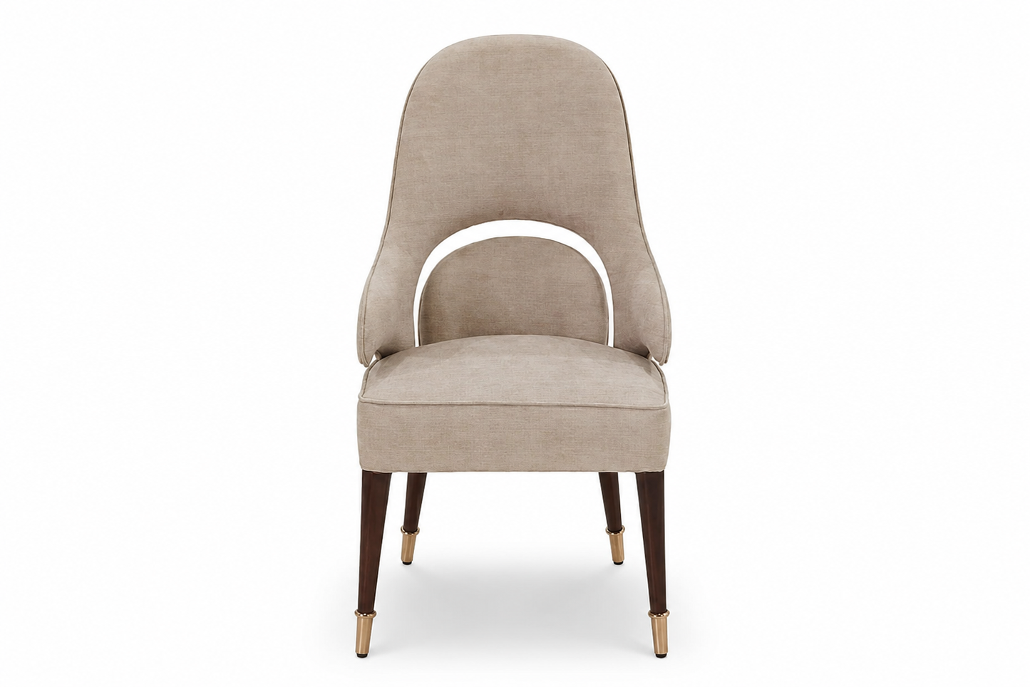 ZB-DC(2) - DINING CHAIR - BLR WH