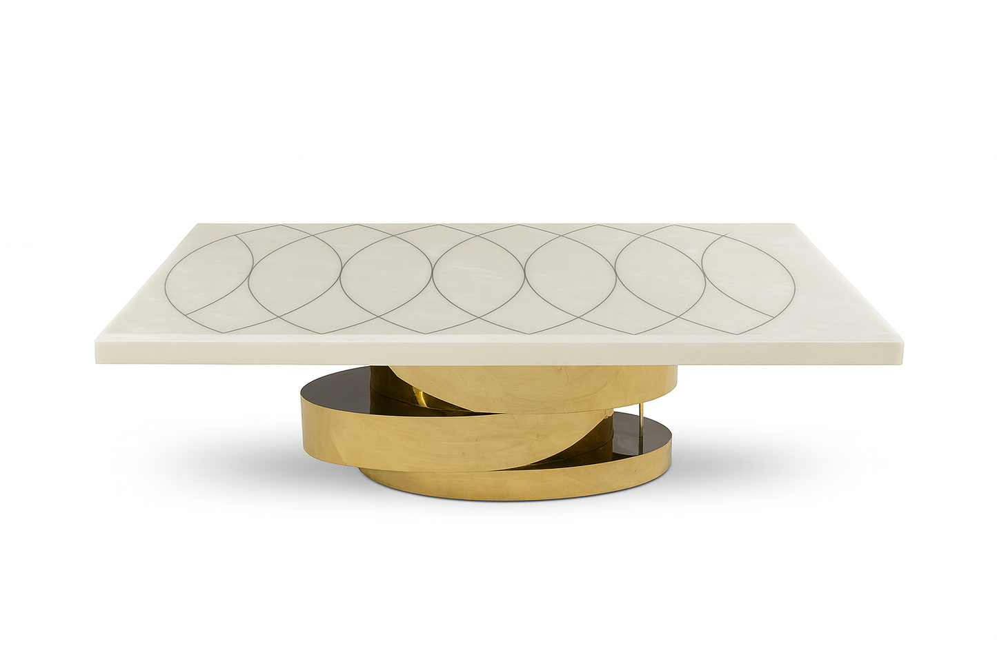 ZENDY CARLO - DINNING TABLE - BLR WH