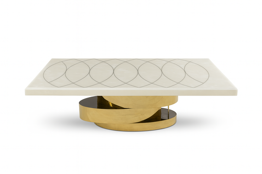 ZENDY CARLO - DINNING TABLE - BLR WH