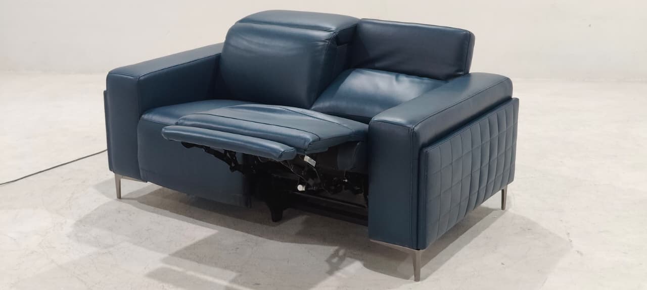KF.825B - 2 SEATER RECLINER(ELECTRIC) - BLR WH