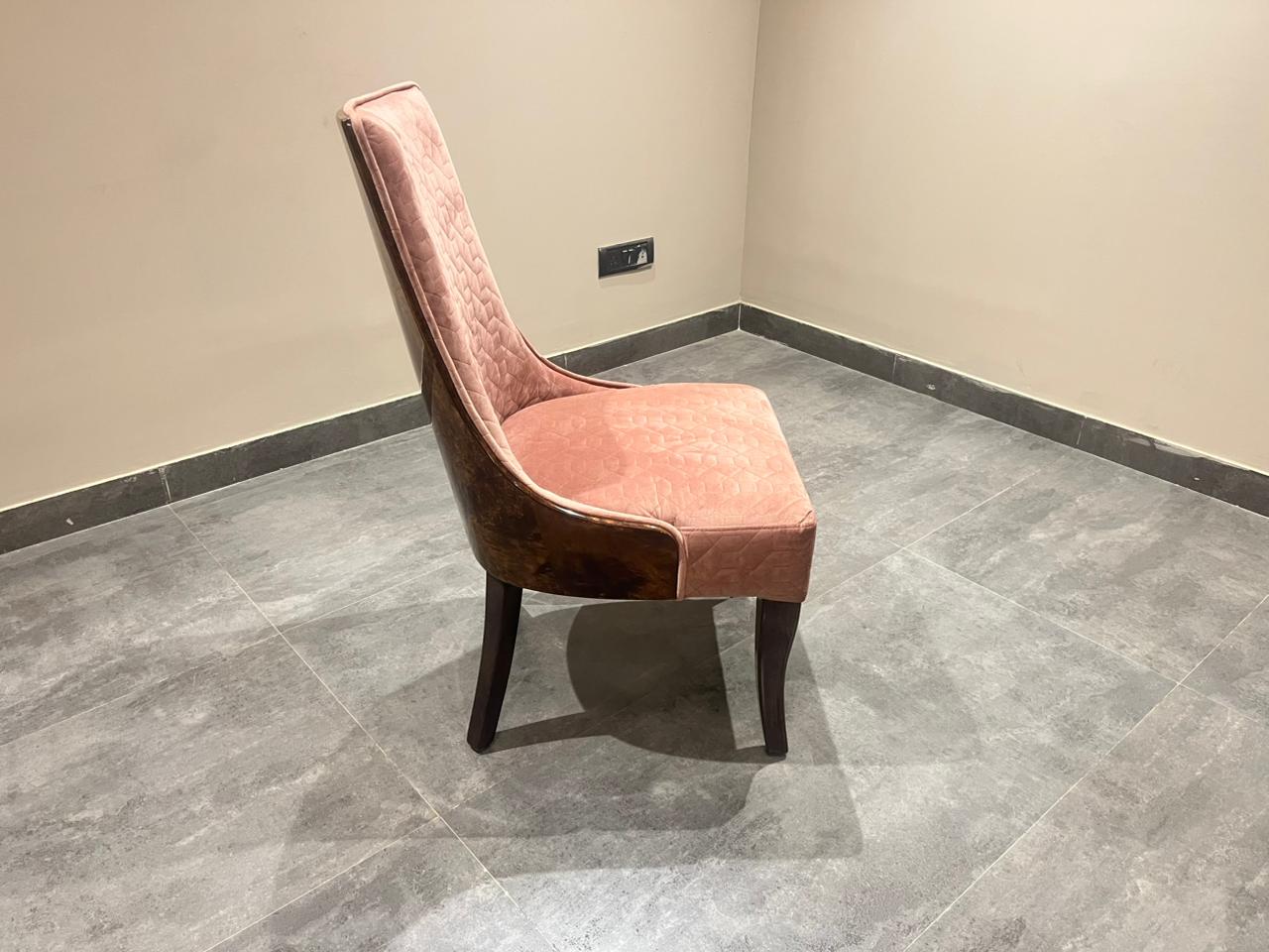 CRESCENT(1) - DINING CHAIR - BLR WH