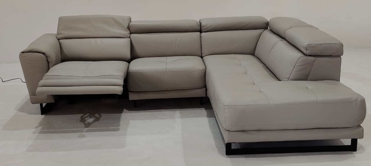 C160-201+182 - 2 SEATER+CHAISE - BLR WH