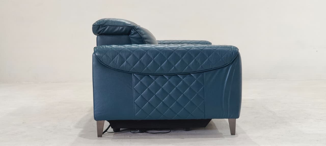 KM.5167(4) - 2 SEATER RECLINER(ELECTRIC) - BLR WH