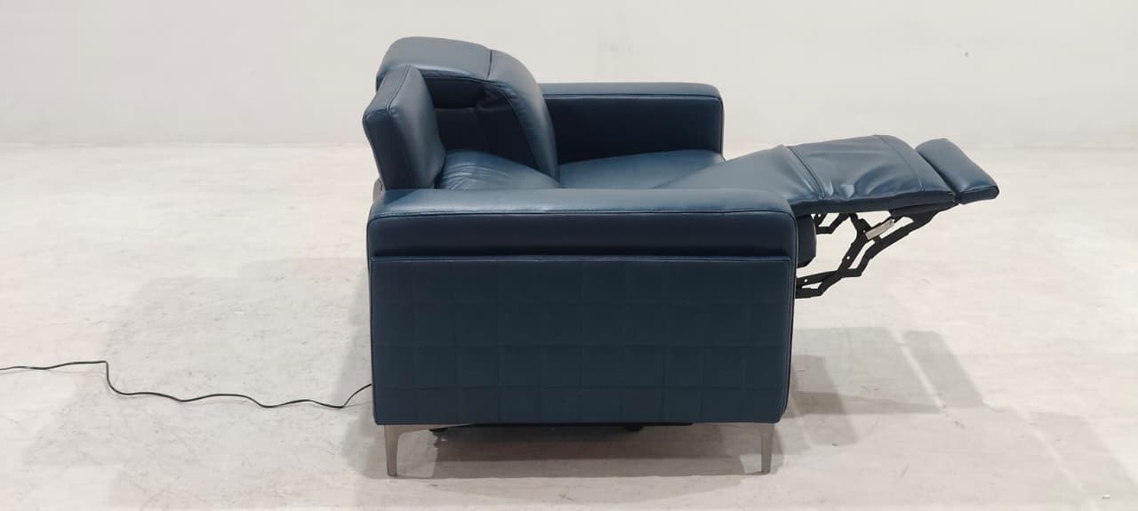 KF.825B - 2 SEATER RECLINER(ELECTRIC) - BLR WH