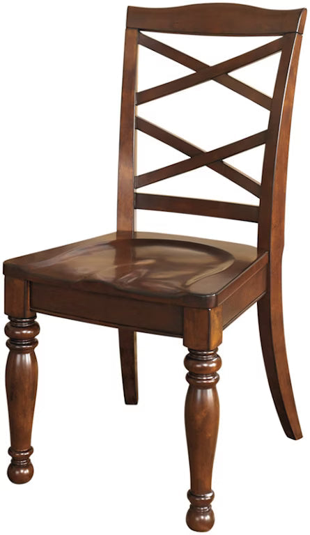 D697-01(7) - DINING CHAIR - BLR WH