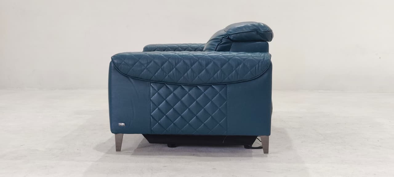 KM.5167(4) - 2 SEATER RECLINER(ELECTRIC) - BLR WH