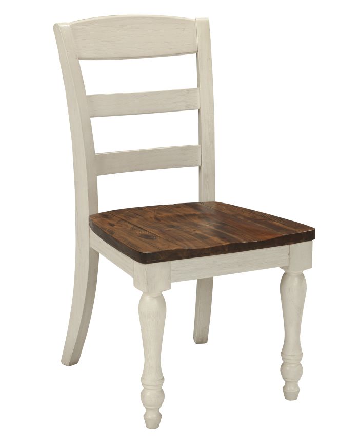 D712-01(35) - DINING CHAIR - BLR WH