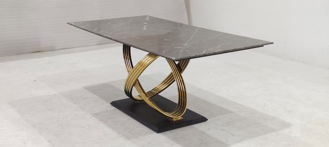 931-IP - DINING TABLE - BLR WH