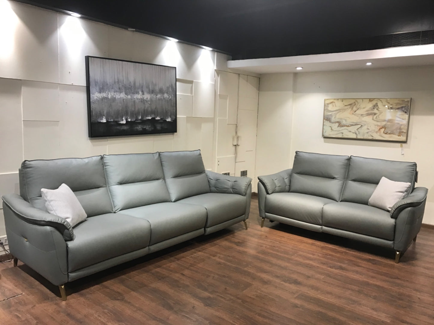 KG.6033(1) - 4.5+3 SEATER RECLINER(ELECTRIC) - BTM