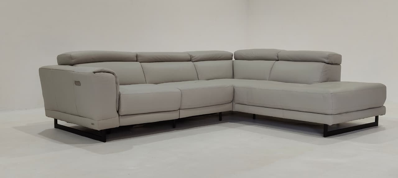 C160-201+182 - 2 SEATER+CHAISE - BLR WH