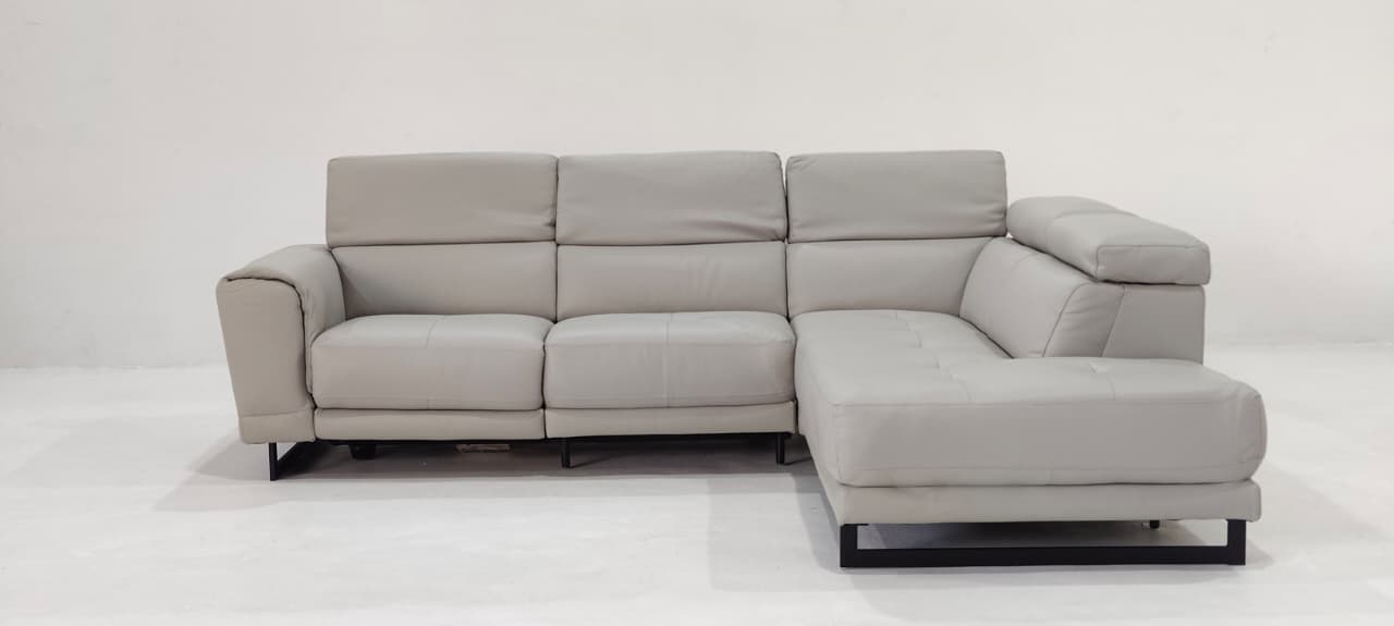 C160-201+182 - 2 SEATER+CHAISE - BLR WH