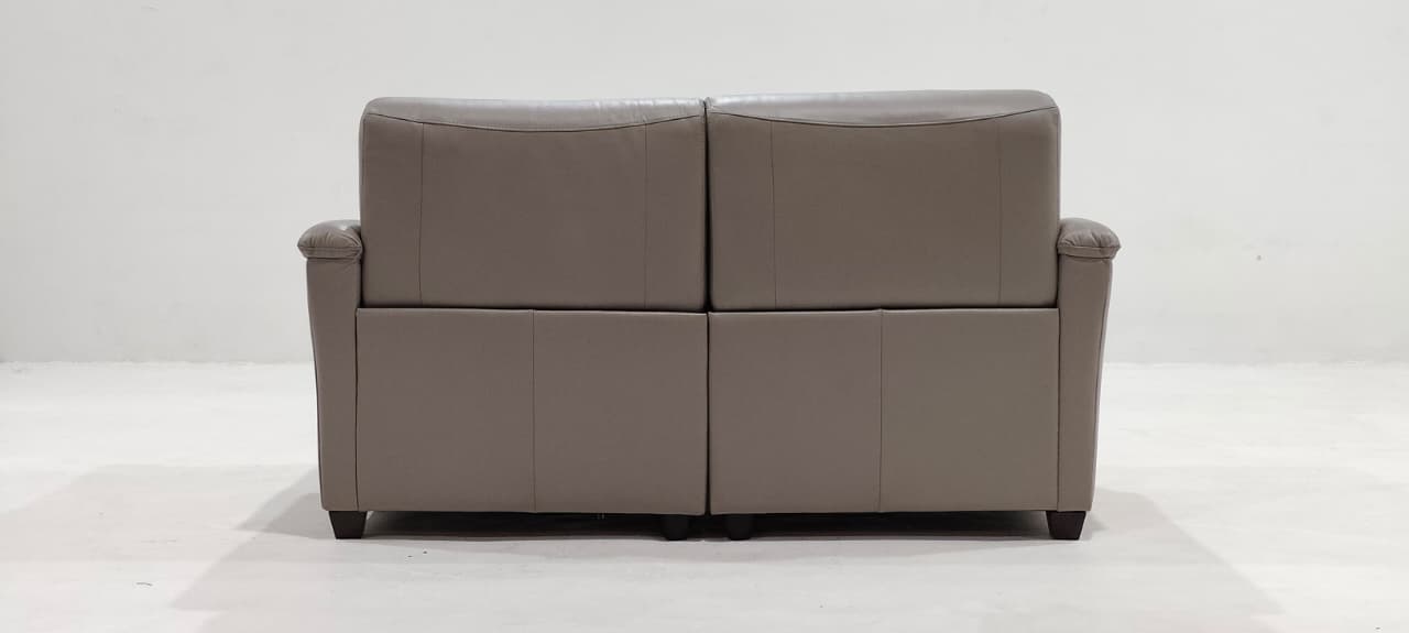 C068-N50+N52-A0BK(3) - 2 SEATER RECLINER(ELECTRIC) - BLR WH
