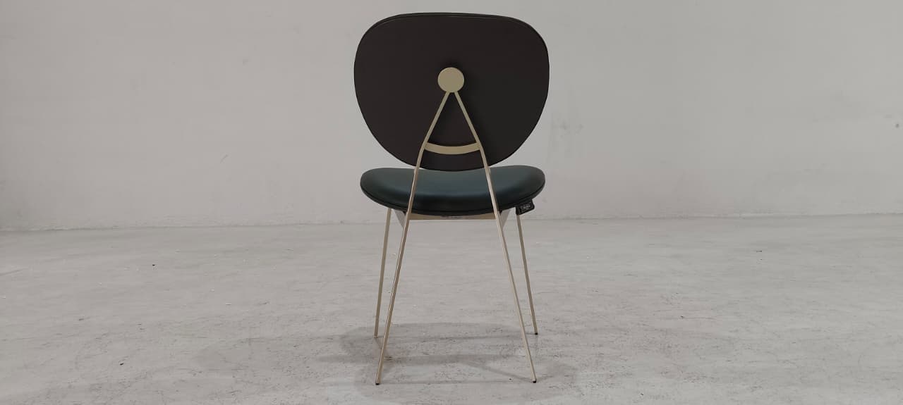 Y166(3) - DINING CHAIR - BLR WH