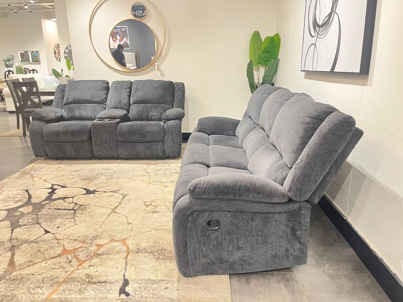 7650488+94 - 3+2 SEATER RECLINER(MANUAL) - NAR