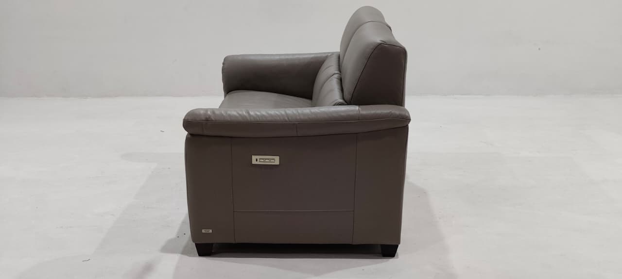 C068-N50+N52-A0BK(3) - 2 SEATER RECLINER(ELECTRIC) - BLR WH