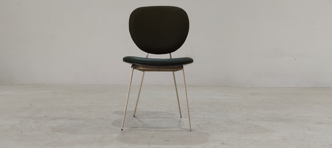 Y166(3) - DINING CHAIR - BLR WH