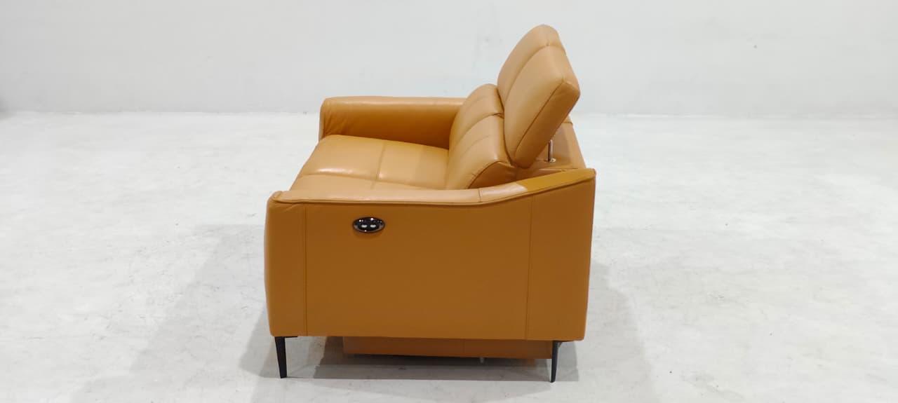 KM.5012(2) - 2 SEATER RECLINER(ELECTRIC) - BLR WH