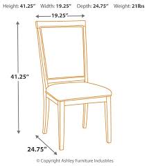 D624-01(9) - DINING CHAIR - BLR WH
